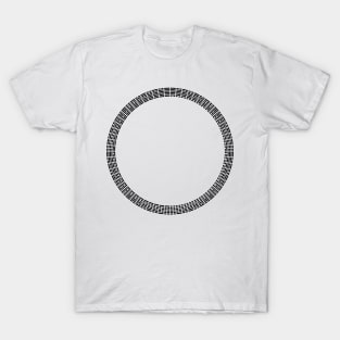 I Ching Hexagrams Circle T-Shirt